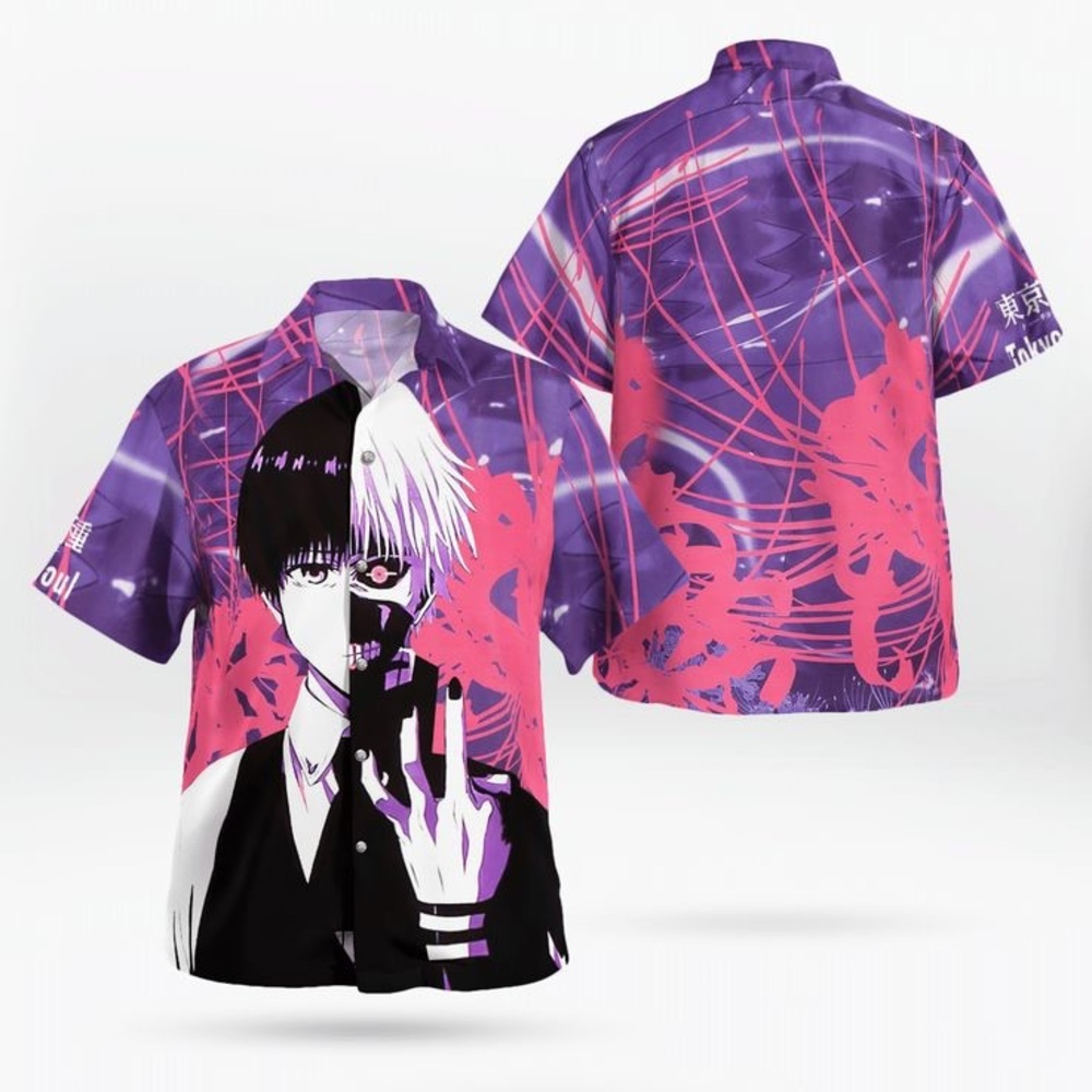 Tokyo Ghoul Button Up Shirt
